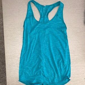 Lululemon Teal Racerback Tank Top